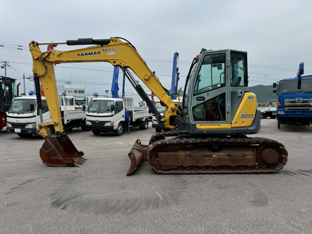 平成24年　ヤンマー 油圧ショベル SV100-1　★後方小旋回　★使用時間2496HR　